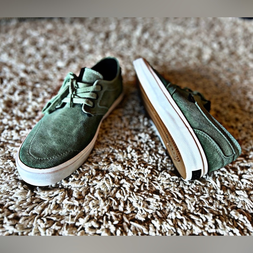 State Footwear Bishop Mint & White Suede Men’s FTWST10805